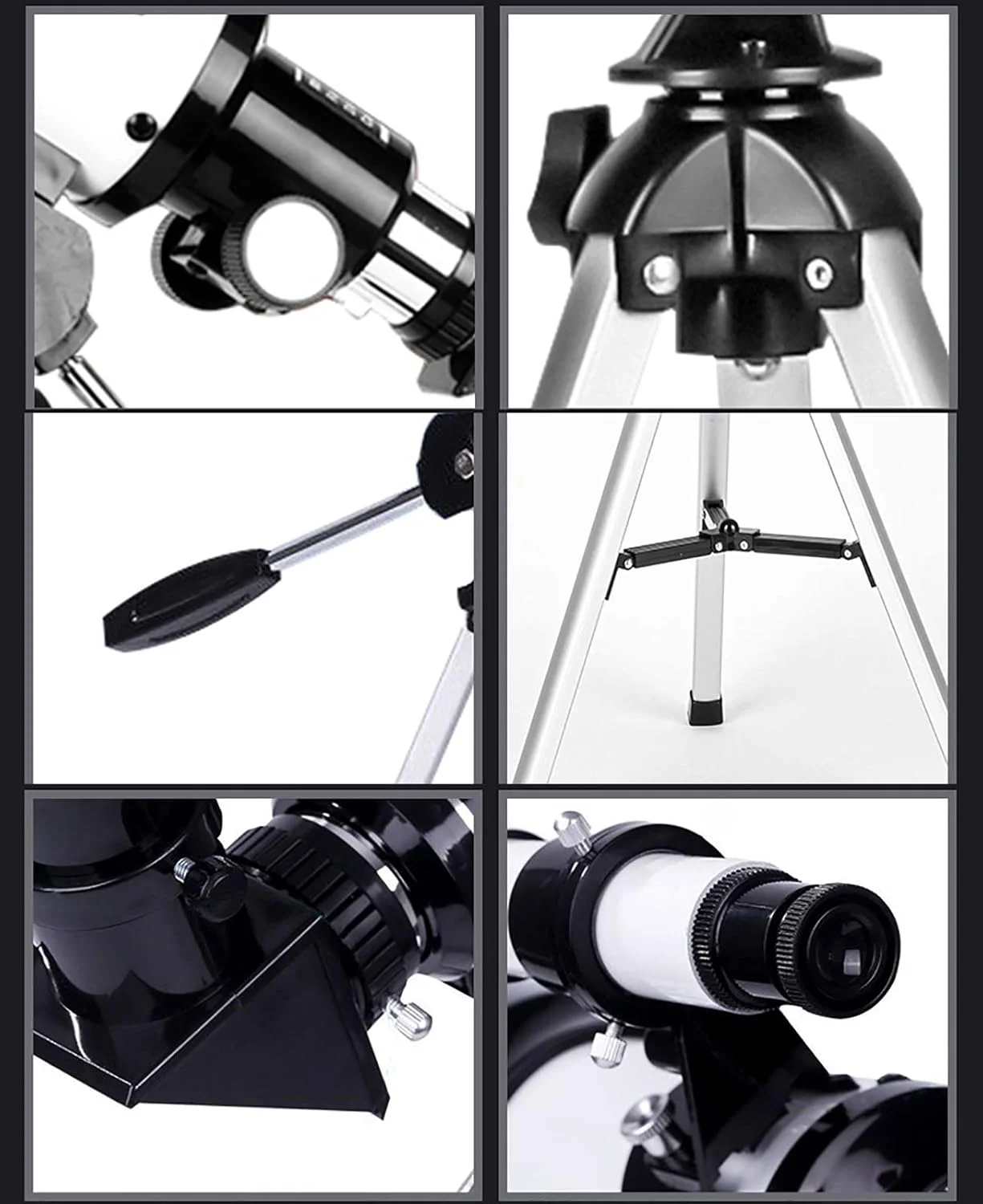 تلسکوپ مناسب برای نجوم، تلسکوپ نجومی مناسب، تلسکوپ شکستی نجومی 70 میلی‌متری HD، تک‌چشمی مناسب