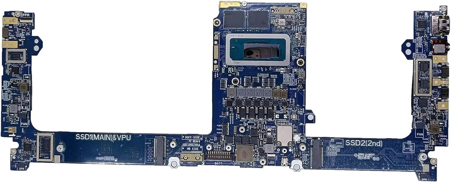 مادربرد جایگزین 0NG0F5 NG0F5 برای لپ تاپ Dell Precision 5680 مدل LA-M551P، برد اصلی سیستم با پردازنده i7-13700H و 32 گیگابایت رم
