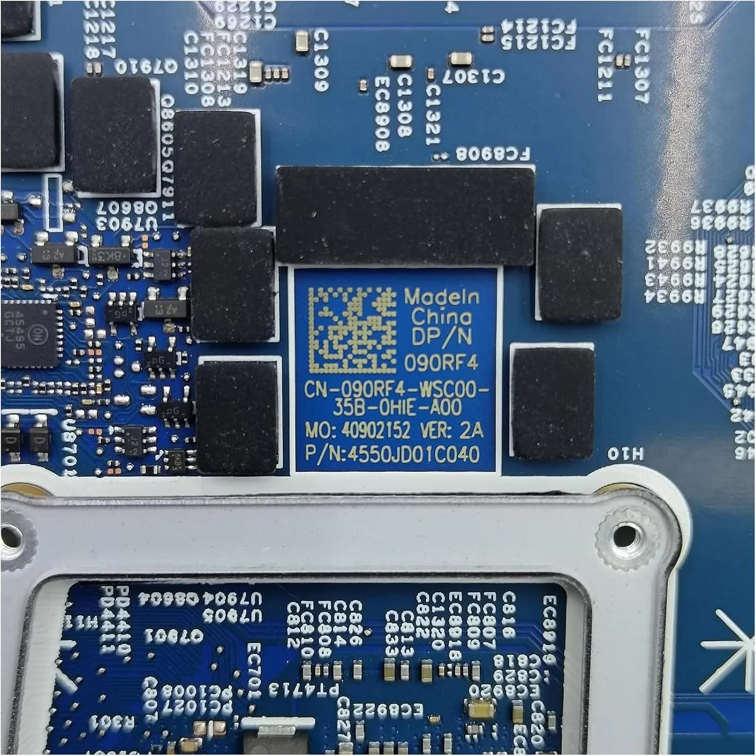 مادربرد جایگزین 090RF4 90RF4 برای لپ تاپ Dell Precision 5760 مدل 19876-2، برد اصلی سیستم با پردازنده W-11855M و کارت گرافیک RTX A3000 6GB مادربرد جایگزین 090RF4 90RF4 برای لپ تاپ Dell Precision 5760 مدل 19876-2، برد اصلی سیستم با پردازنده W-11855M و کارت گرافیک RTX A3000 6GB