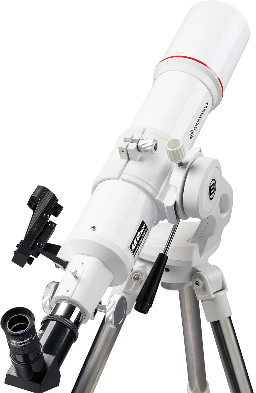 تلسکوپ شکستی Bresser Nano AR-80/640 AZ، سفید