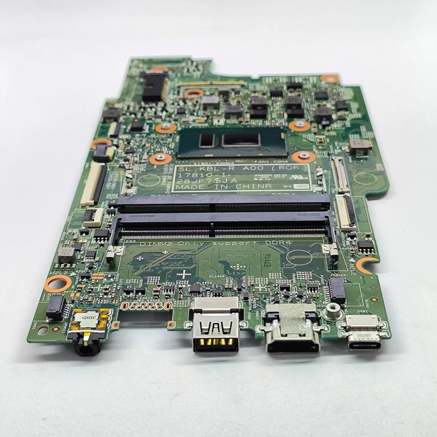 مادربرد جایگزین لپ تاپ مدل SLKBL-RA00 (ROR) 17810-1 مناسب برای Dell Latitude 3390 2-in-1 با پردازنده I5-8250U، شماره قطعه 0K3GFH K3GFH