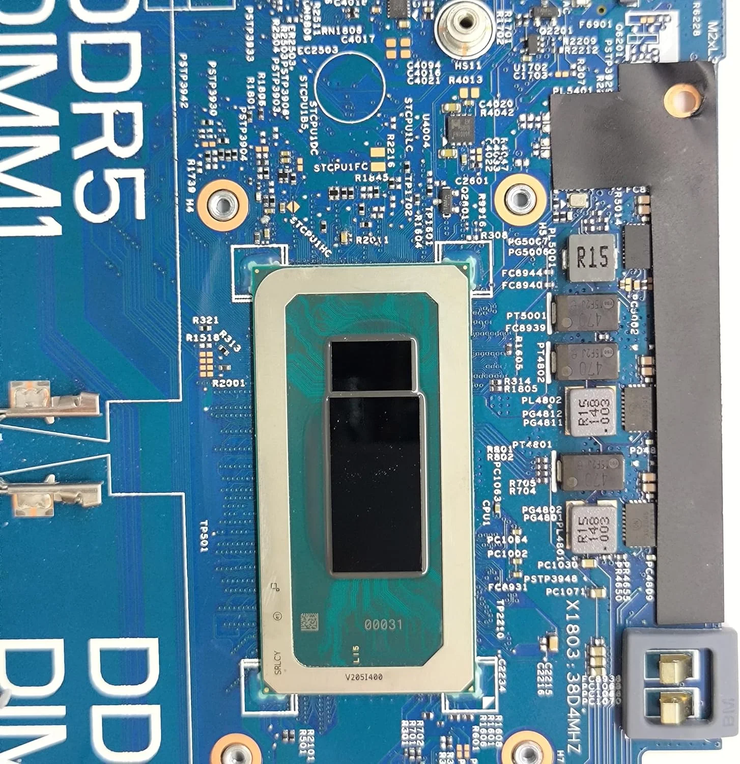 مادربرد جایگزین لپ تاپ BM15 MLK UMA 213002-1 برای Dell Precision 3571، برد سیستم با پردازنده i5-12500H، شماره قطعه 0HRR0J HRR0J