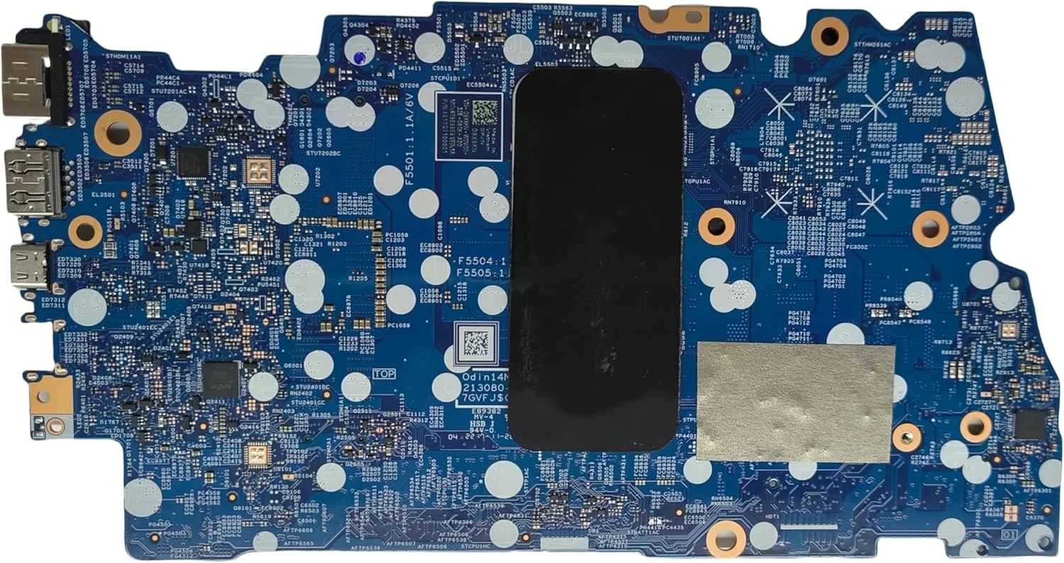 مادربرد جایگزین لپ تاپ Odin14N_16V AMD UMA 213080-1 برای Dell Inspiron 14 5425، برد اصلی سیستم با پردازنده R5-5625U، شماره قطعه 08X8KN 8X8KN