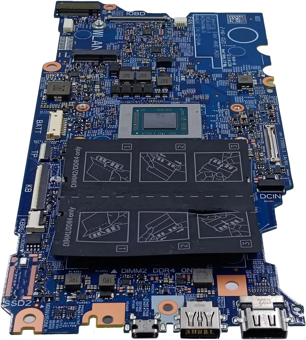 مادربرد جایگزین برای دل Vostro 5514 مدل Cyborg 14V AMD A00 203100-1 با پردازنده R5-5500U شماره قطعه 0T9CNX T9CNX