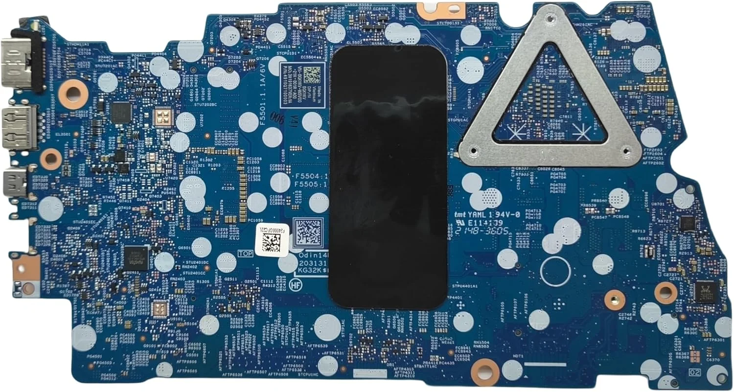 مادربرد جایگزین لپ تاپ ODIN14N_16N AMD DIS 203131-1 برای Dell Inspiron 14 5425، پردازنده Ryzen 5 5625U، کارت گرافیک MX550 2GB، شماره قطعه 0GKYKV GKYKV
