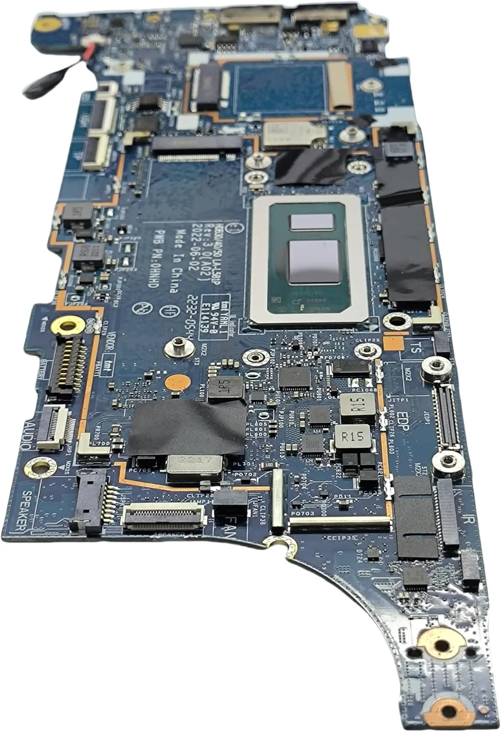 مادربرد جایگزین لپ تاپ HDB30 /40/50 LA-L581P برای Dell Latitude 7430، پردازنده i7-1265U، رم 16 گیگابایت، 02GH1Y 2GH1Y