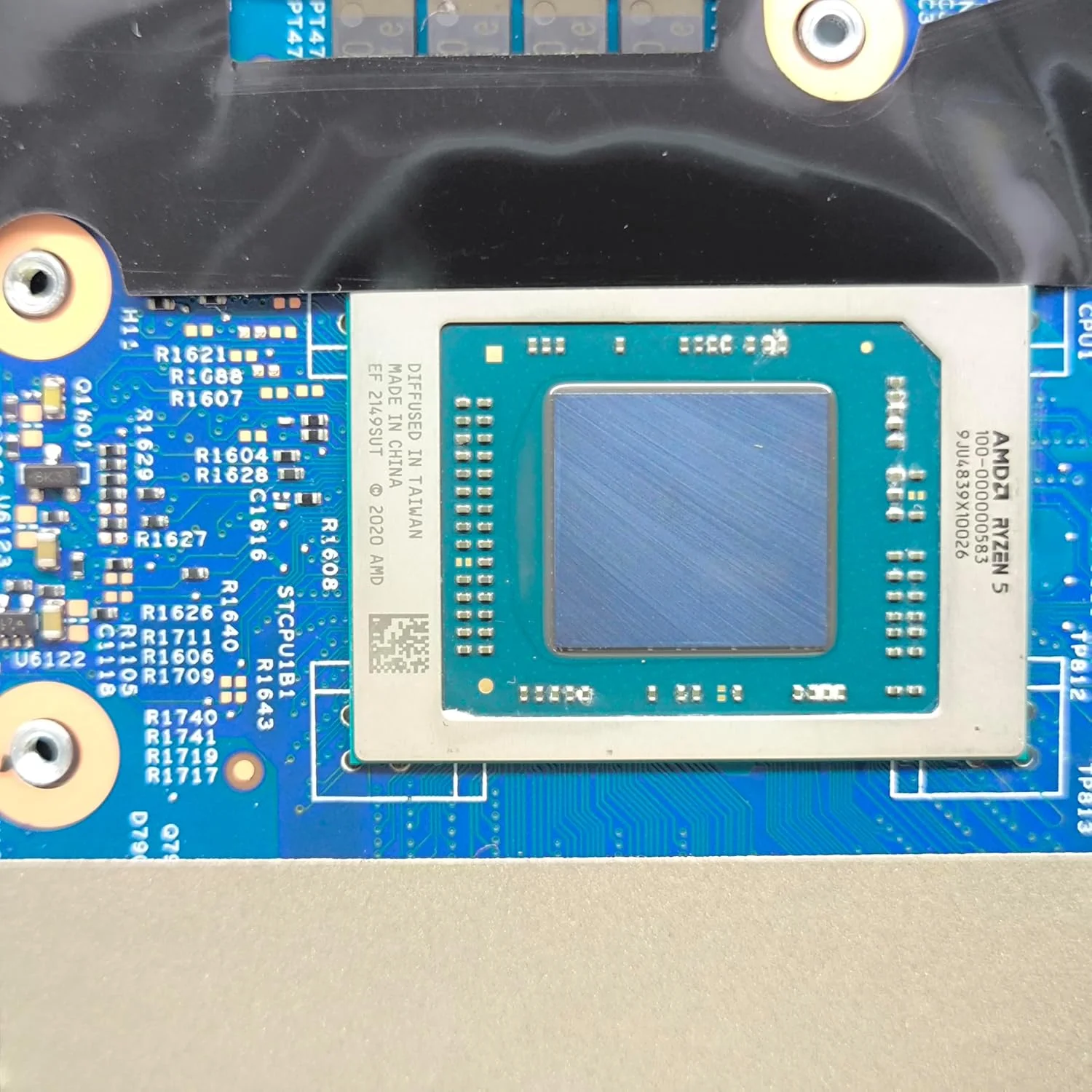 مادربرد جایگزین لپ تاپ ODIN14N_16N AMD DIS 203131-1 برای Dell Inspiron 14 5425، پردازنده Ryzen 5 5625U، کارت گرافیک MX550 2GB، شماره قطعه 0GKYKV GKYKV