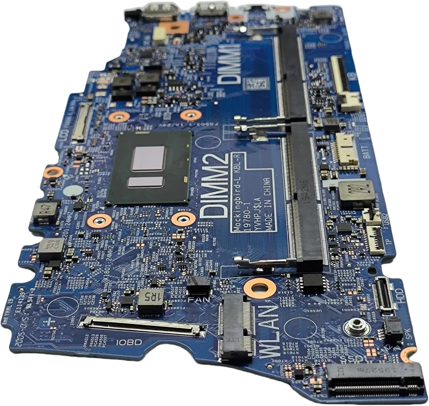 برد اصلی جایگزین لپ تاپ Mockingbird-l KBL-R 19780-1 برای Dell Latitude 3510 با پردازنده i3-8130U شماره قطعه 0NHX1J NHX1J