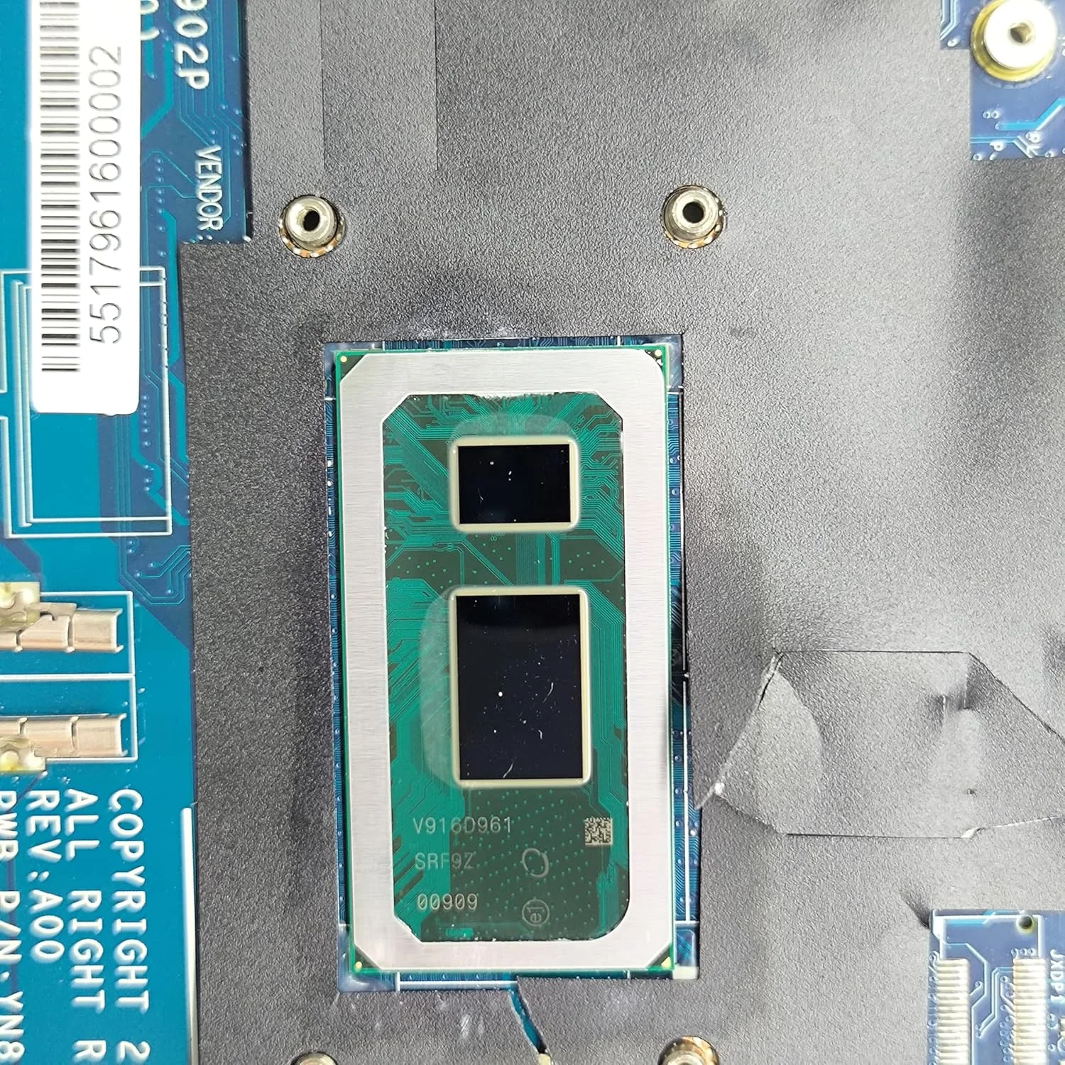 مادربرد جایگزین لپ تاپ EDC50 LA-G902P برای Dell Latitude 5500، پردازنده i5-8365U، کارت گرافیک 540X 2GB، شماره قطعه 0KKXX7 KKXX7