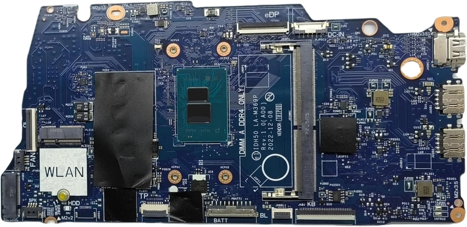 مادربرد جایگزین لپ تاپ IDH50 LA-M369P برای Dell Inspiron 15 3530، برد سیستم با پردازنده i3-N305، شماره قطعه 0VMNVP VMNVP