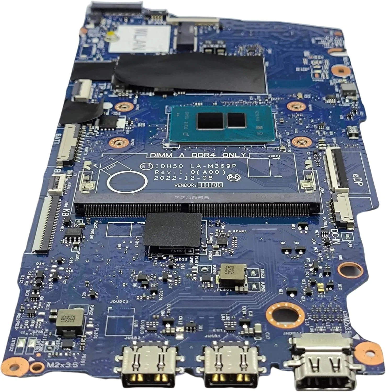 مادربرد جایگزین لپ تاپ IDH50 LA-M369P برای Dell Inspiron 15 3530، برد سیستم با پردازنده i3-N305، شماره قطعه 0VMNVP VMNVP