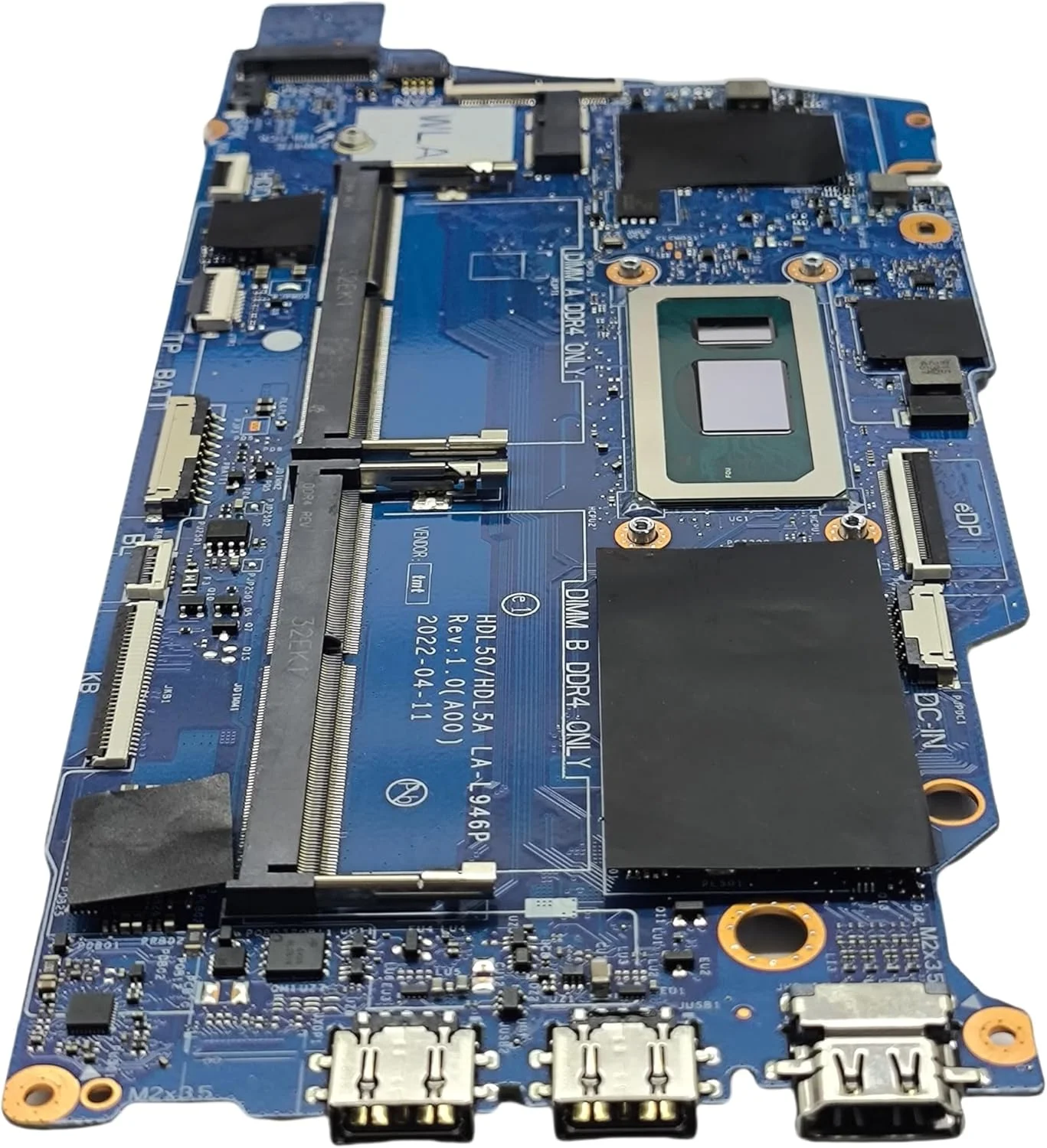 مادربرد جایگزین لپ تاپ HDL50/HDL5A LA-L946P برای Dell Vostro 3520، پردازنده i7-1255U، شماره قطعه 0HRDT5 HRDT5