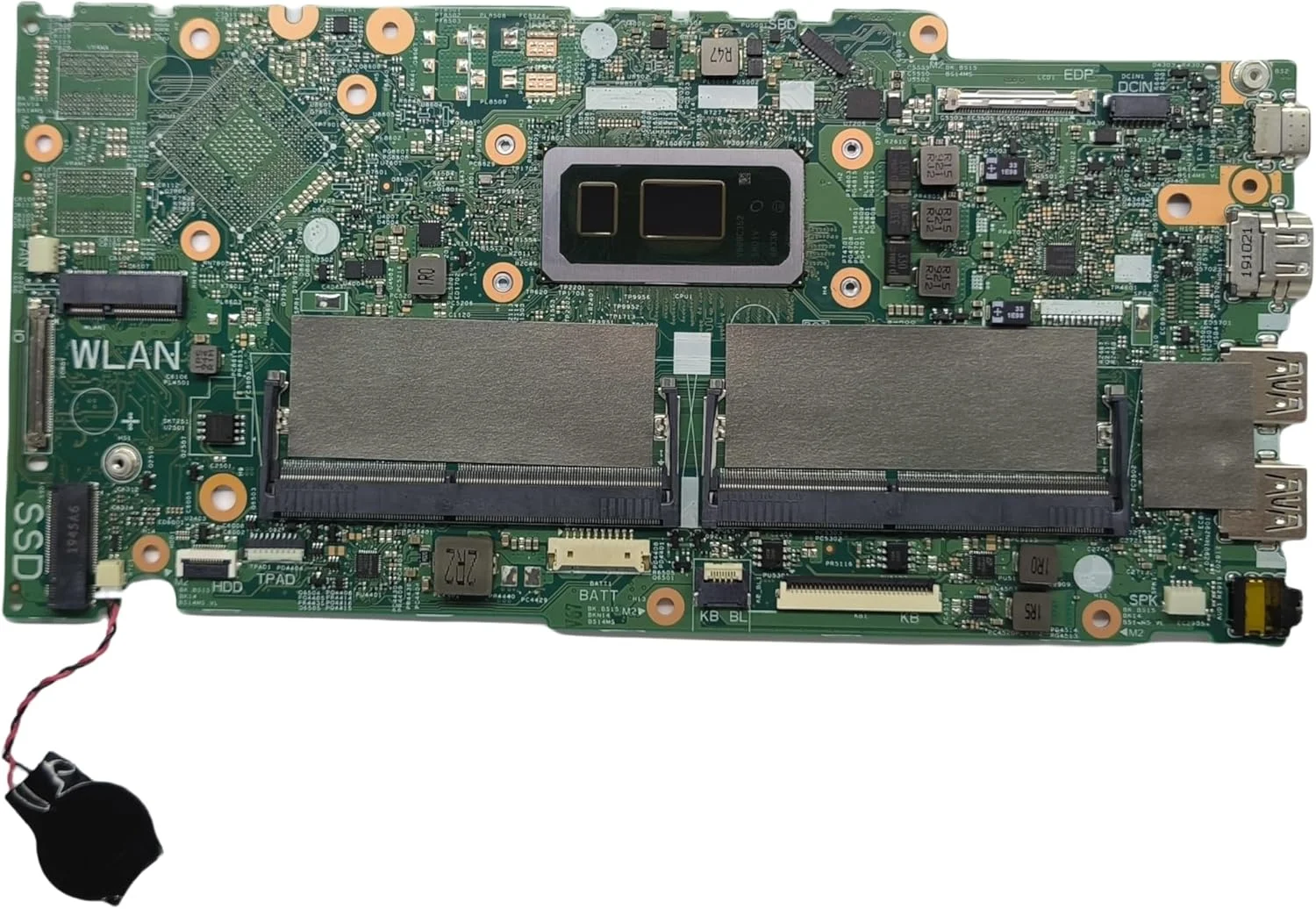 مادربرد جایگزین لپ تاپ Bucky/BenSolo WHL/CNL 17859-1 برای Dell Inspiron 5482، پردازنده i3-8145U، شماره قطعه 0CF3X3 CF3X3