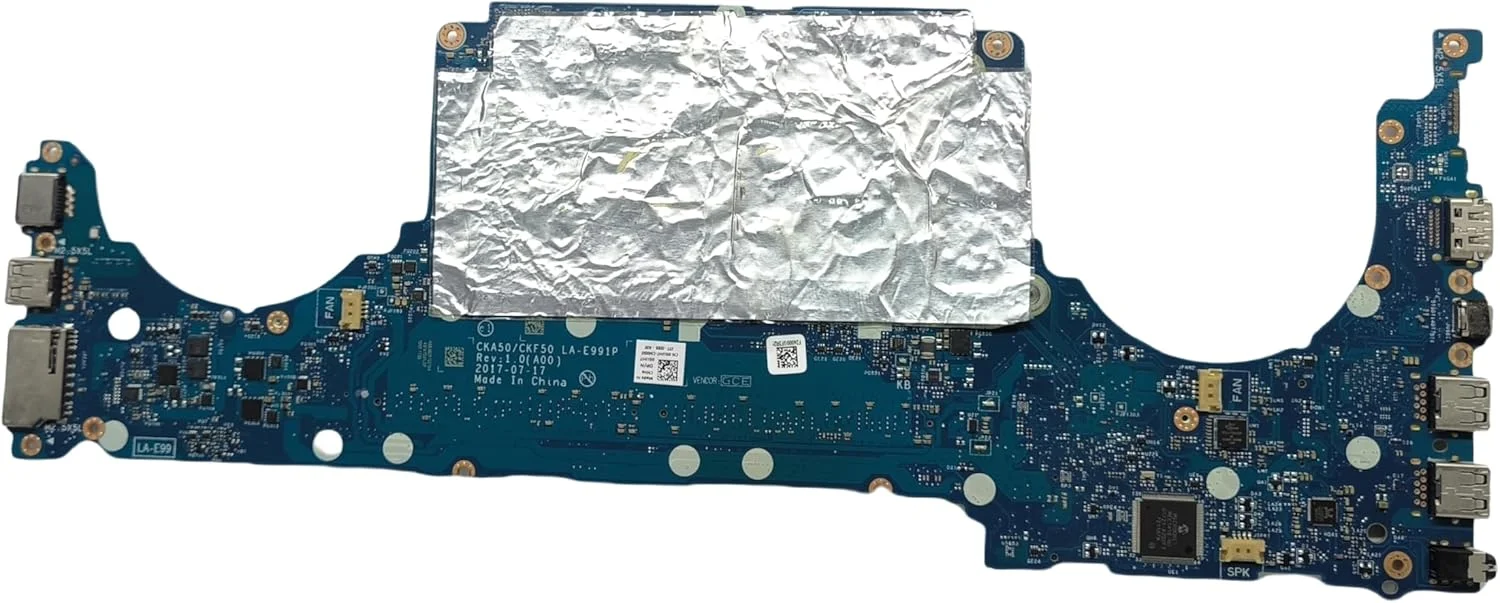 مادربرد جایگزین لپ تاپ CKA50/CKF50 LA-E991P برای Dell Inspiron 15 Gaming 7577، پردازنده i7-7700HQ، کارت گرافیک GTX 1050 4G، 00JJH7 0JJH7