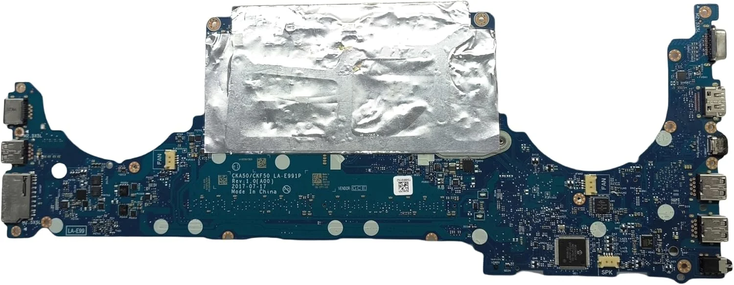 مادربرد جایگزین لپ تاپ CKA50/CKF50 LA-E991P برای Dell Vostro 7570، برد سیستم i7-7700HQ، پردازنده GTX 1050 Ti 4G 0NGX46 NGX46