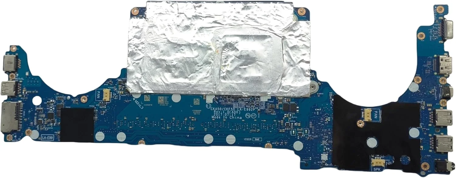 مادربرد جایگزین لپ تاپ CKA50/CKF50 LA-E992P برای DELL Vostro 15 7570، پردازنده i7-7700HQ، کارت گرافیک GTX 1060 6G، شماره قطعه 0DP02C DP02C مادربرد جایگزین لپ تاپ CKA50/CKF50 LA-E992P برای DELL Vostro 15 7570، پردازنده i7-7700HQ، کارت گرافیک GTX 1060 6G، شماره قطعه 0DP02C DP02C