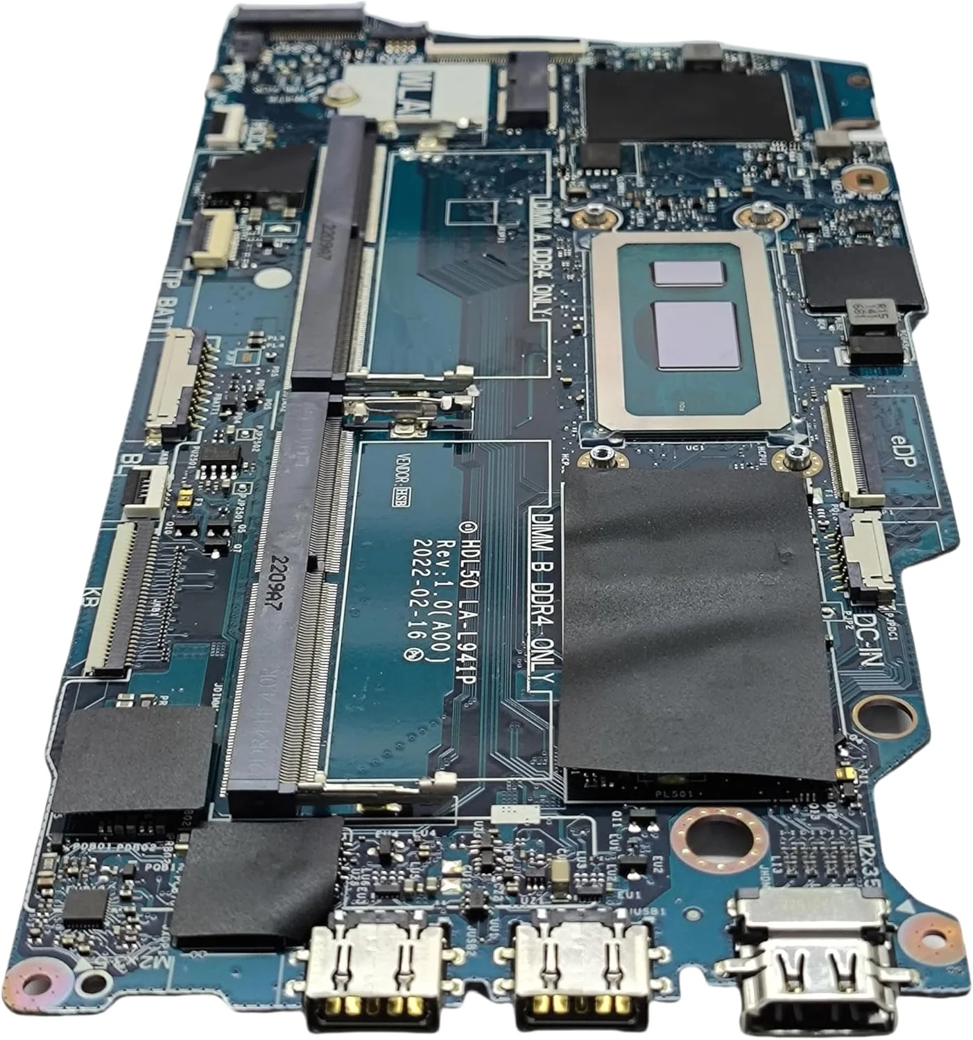 مادربرد جایگزین لپ تاپ HDL50 LA-L941P برای Dell Vostro 3420، برد سیستم پردازنده i7-1255U مدل 0FRTCF FRTCF