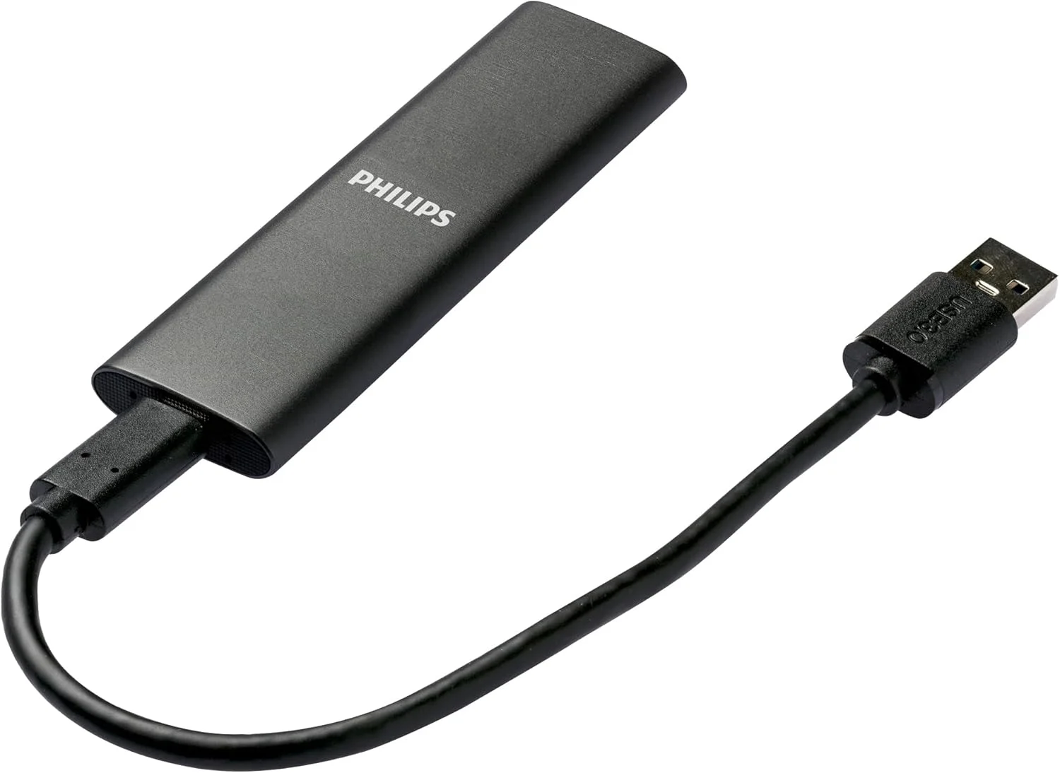 اس اس دی اکسترنال قابل حمل فیلیپس 1 ترابایت - فوق العاده باریک SATA با سرعت فوق العاده USB-C، سرعت خواندن تا 540 مگابایت بر ثانیه، آلومینیومی