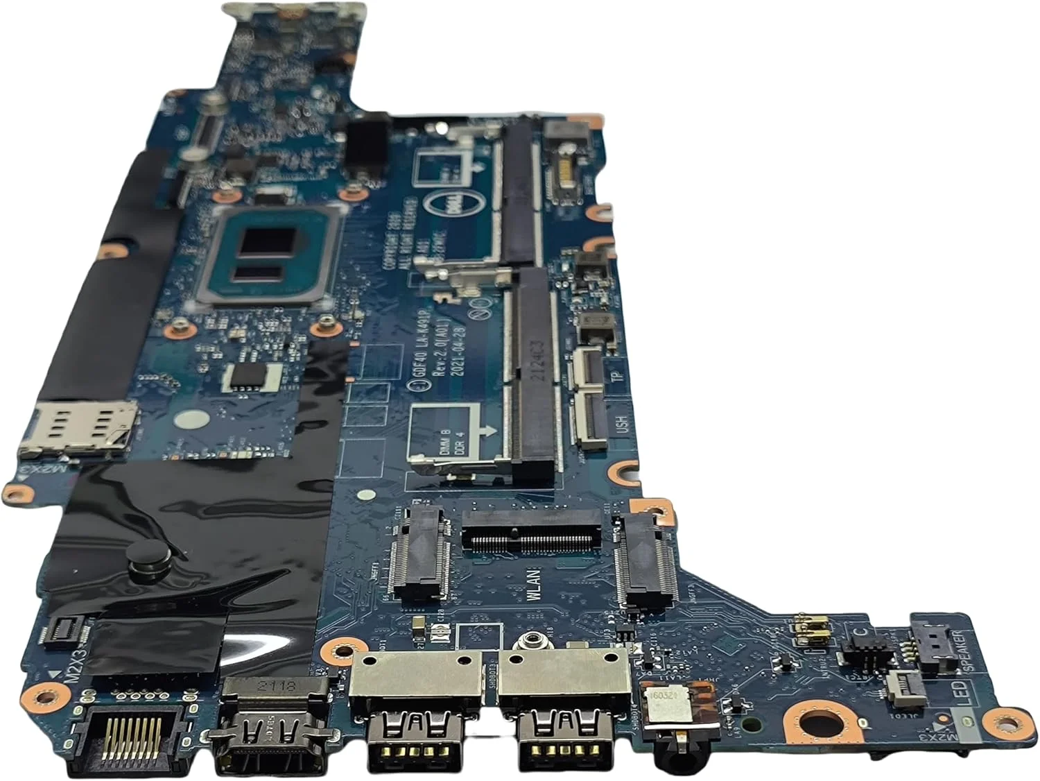 مادربرد جایگزین لپ تاپ GDF40 LA-K491P برای Dell Latitude 5420 با پردازنده i7-1185G7 مدل 0825VJ 825VJ مادربرد جایگزین لپ تاپ GDF40 LA-K491P برای Dell Latitude 5420 با پردازنده i7-1185G7 مدل 0825VJ 825VJ