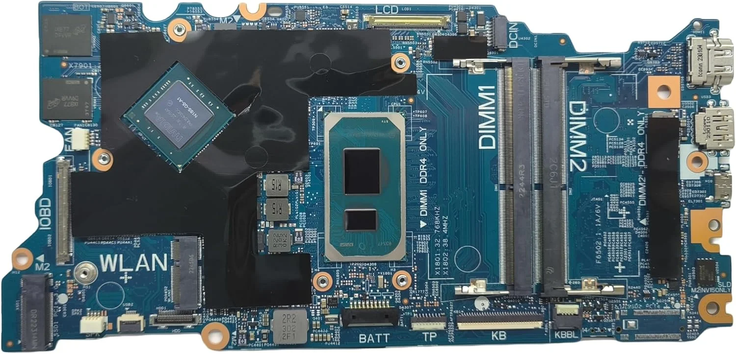 مادربرد جایگزین لپ تاپ 213277-1 Cyborg L 15 TGL New Load SW برای Dell Latitude 3420، پردازنده i7-1165G7، رم گرافیک MX450 2G، شماره قطعه 0NC04G NC04G