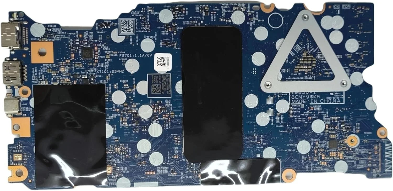 مادربرد جایگزین لپ تاپ سایبورگ 14TGL 19856-1 برای Dell Inspiron 5518، برد سیستم با پردازنده i7-11390H و گرافیک MX450 2G، شماره قطعه 04T9R9 4T9R9