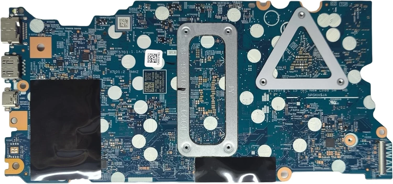 مادربرد جایگزین لپ تاپ 213277-1 Cyborg L 15 TGL New Load SW برای Dell Latitude 3420 3520، برد اصلی سیستم با پردازنده i7-1165G7 و کارت گرافیک MX350 2G VRAM، شماره قطعه 01MD9W 1MD9W
