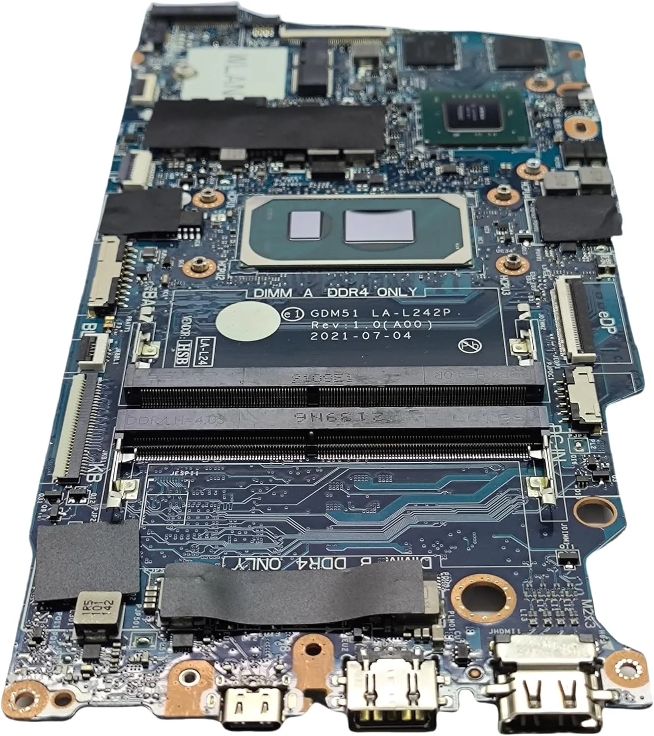 مادربرد جایگزین لپ تاپ GDM51 LA-L242P برای Dell Vostro 15 3510، پردازنده i5-1135G7، گرافیک MX350 2G، شماره قطعه 0K2KT8 K2KT8