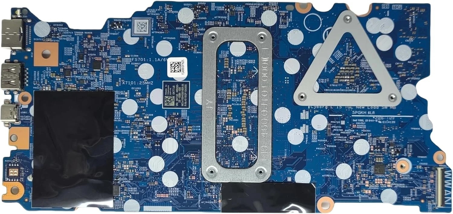مادربرد جایگزین لپ تاپ 213276-1 Cyborg L14 TGL New Load SW برای Dell Latitude 3520، برد اصلی سیستم با پردازنده i5-1135G7 و کارت گرافیک MX450 2G VRAM، شماره قطعه 0KT7J8 KT7J8