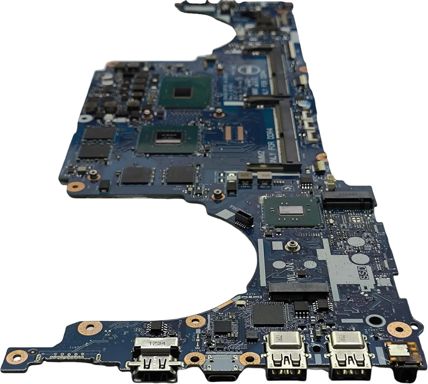 مادربرد جایگزین لپ تاپ CKA50/CKF50 LA-E991P برای Dell Inspiron 15 Gaming 7577، پردازنده i5-7300HQ، کارت گرافیک GTX 1050 Ti 4G، 03145M 3145M