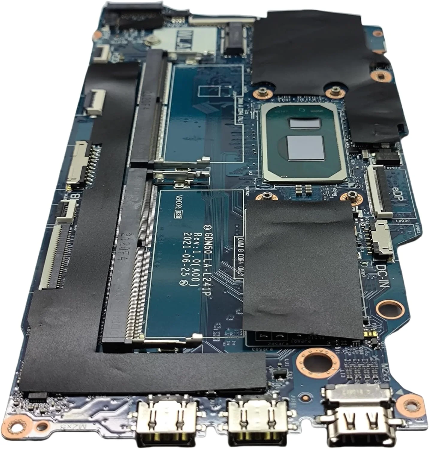 مادربرد جایگزین لپ تاپ GDM50 LA-L241P مناسب برای Dell Vostro 15 3510 با پردازنده i5-1135G7 مدل 08W07R 8W07R مادربرد جایگزین لپ تاپ GDM50 LA-L241P مناسب برای Dell Vostro 15 3510 با پردازنده i5-1135G7 مدل 08W07R 8W07R