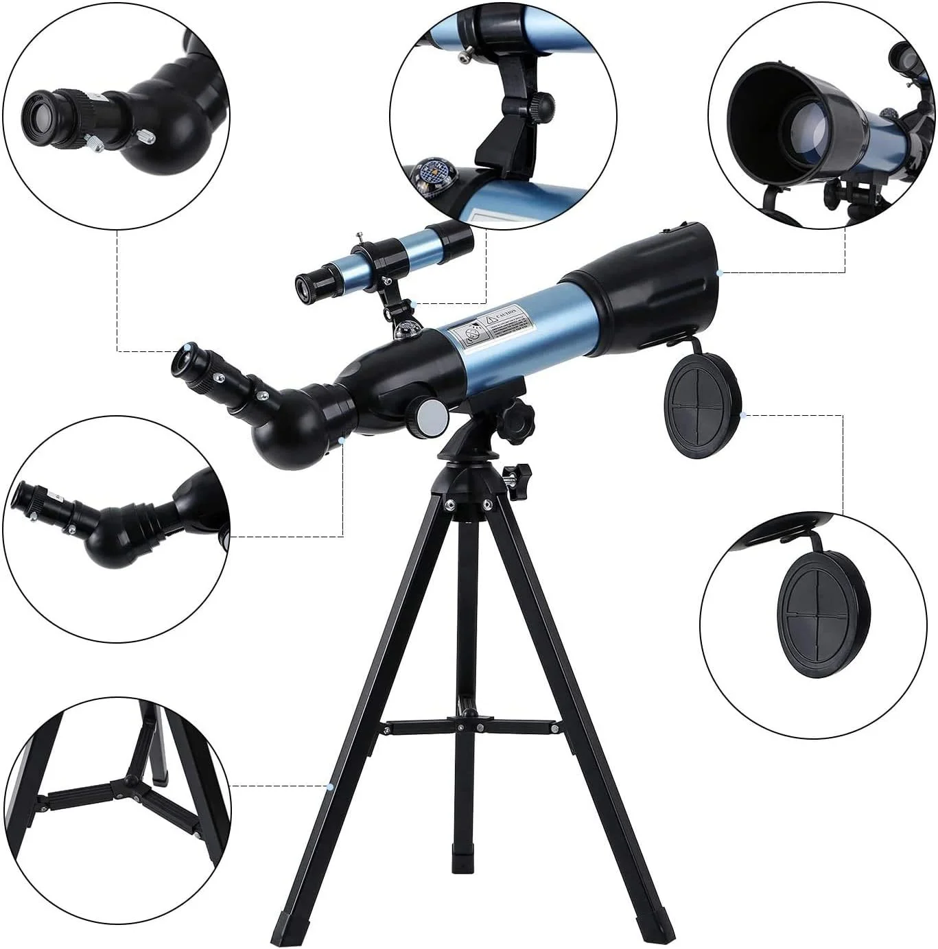 تلسکوپ منوچشمی نجومی تلسکوپ HD 90x تلسکوپ شکستنی برای کودکان مبتدی با منظره یاب 5 × 24 سه پایه و قطب نما برای رصد ستارگان تماشای پرندگان اردوگاه جدید تلسکوپ منوچشمی نجومی تلسکوپ HD 90x تلسکوپ شکستنی برای کودکان مبتدی با منظره یاب 5 × 24 سه پایه و قطب نما برای رصد ستارگان تماشای پرندگان اردوگاه جدید