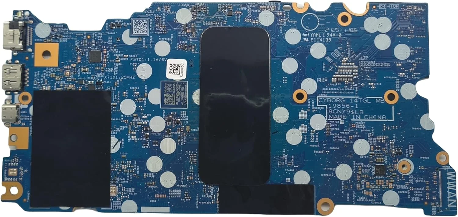 مادربرد جایگزین لپ تاپ Cyborg 14TGL 19856-1 برای Dell Inspiron 5510، پردازنده i5-11300H، شماره قطعه 0CKN95 CKN95