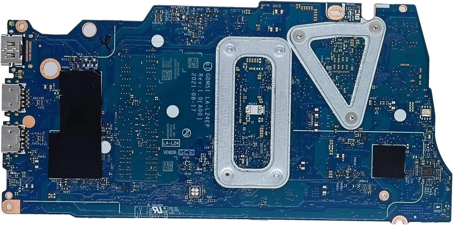 مادربرد جایگزین برای دل Inspiron 15 3511 مدل GDM51 LA-L24EP با پردازنده i5-1135G7 و کارت گرافیک MX350 2GB، شماره قطعه 00T6KC 0T6KC