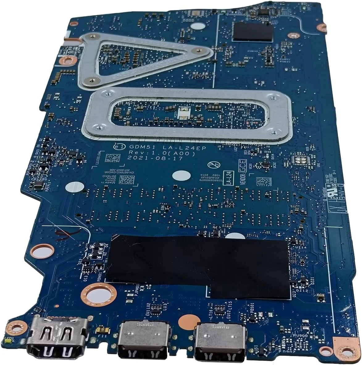 مادربرد جایگزین برای دل Inspiron 15 3511 مدل GDM51 LA-L24EP با پردازنده i5-1135G7 و کارت گرافیک MX350 2GB، شماره قطعه 00T6KC 0T6KC مادربرد جایگزین برای دل Inspiron 15 3511 مدل GDM51 LA-L24EP با پردازنده i5-1135G7 و کارت گرافیک MX350 2GB، شماره قطعه 00T6KC 0T6KC