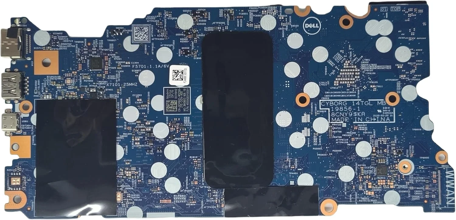 مادربرد جایگزین لپ تاپ Cyborg 14TGL MB 19856-1 برای Dell inspiron 5518، برد اصلی سیستم با پردازنده i5-11320H، شماره قطعه 0CH9H2 CH9H2