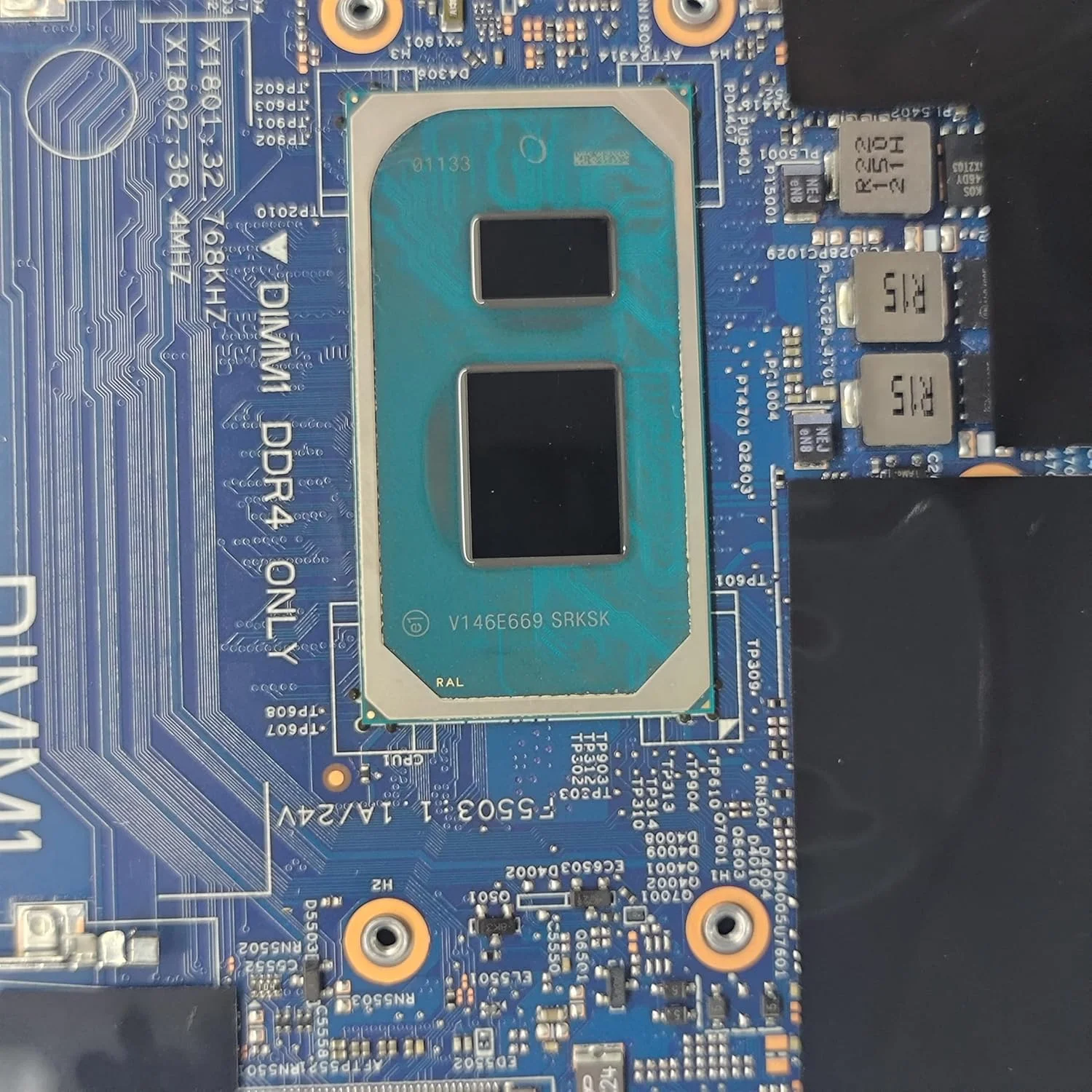 مادربرد جایگزین لپ تاپ Cyborg 14TGL MB 19856-1 برای Dell inspiron 5518، برد اصلی سیستم با پردازنده i5-11320H، شماره قطعه 0CH9H2 CH9H2