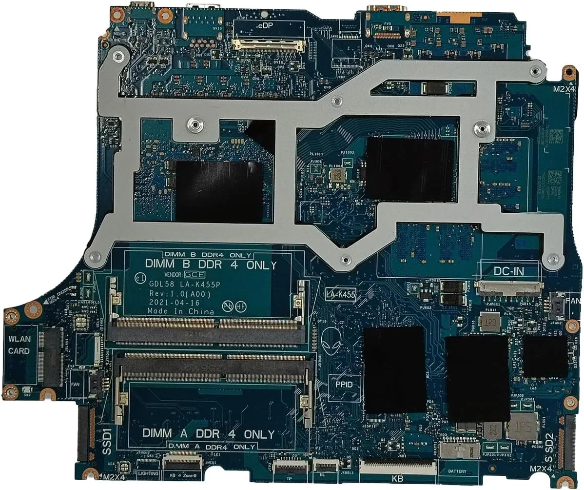 جایگزین مادربرد دل G15 5511 مدل GDL58 LA-K455P، پردازنده i5-11260H، کارت گرافیک RTX 3050 TI 4GB، شماره قطعه 0DGPT1 DGPT1 جایگزین مادربرد دل G15 5511 مدل GDL58 LA-K455P، پردازنده i5-11260H، کارت گرافیک RTX 3050 TI 4GB، شماره قطعه 0DGPT1 DGPT1