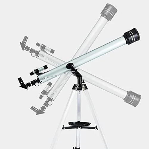 تلسکوپ نجومی TEmkin، تلسکوپ انکساری 900/60 میلی‌متری با عدسی HD 675X، تلسکوپ تک چشمی با سه پایه و یابنده برای تماشای آسمان و ستارگان برای مبتدیان