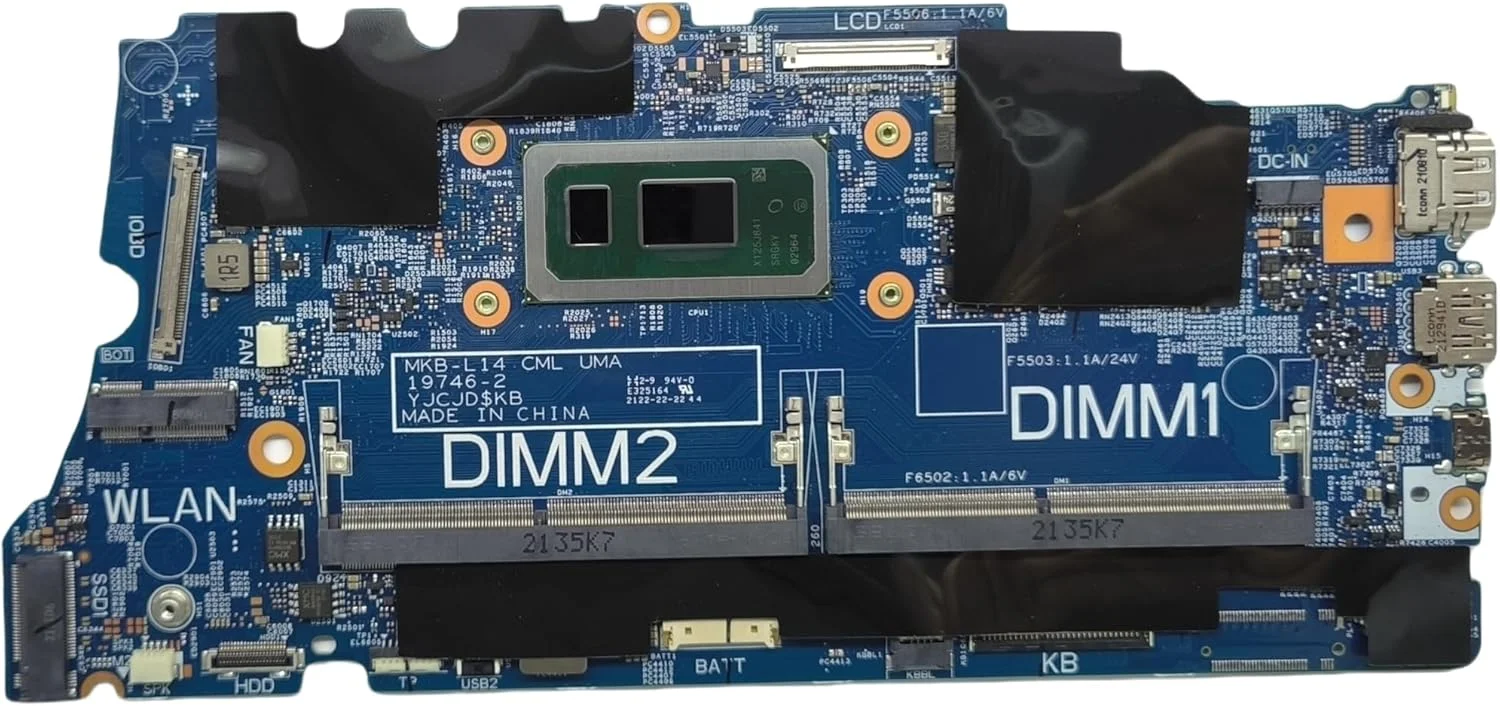 مادربرد جایگزین لپ تاپ MKB_L14 CML UMA 19746-2 برای Dell Latitude 3510، پردازنده i5-10210U، شماره قطعه 0MYG77 MYG77