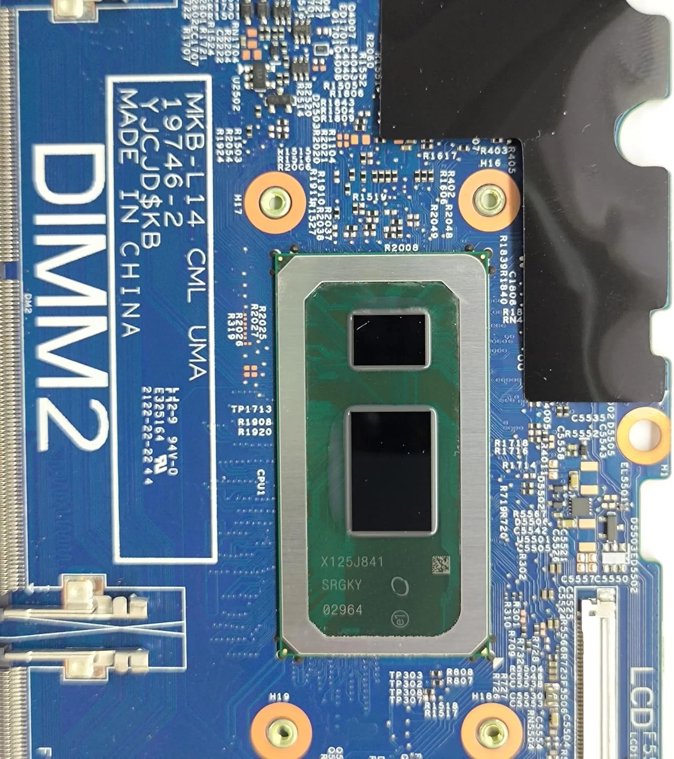 مادربرد جایگزین لپ تاپ MKB_L14 CML UMA 19746-2 برای Dell Latitude 3410 با پردازنده i5-10210U شماره قطعه 0MYG77 MYG77 مادربرد جایگزین لپ تاپ MKB_L14 CML UMA 19746-2 برای Dell Latitude 3410 با پردازنده i5-10210U شماره قطعه 0MYG77 MYG77