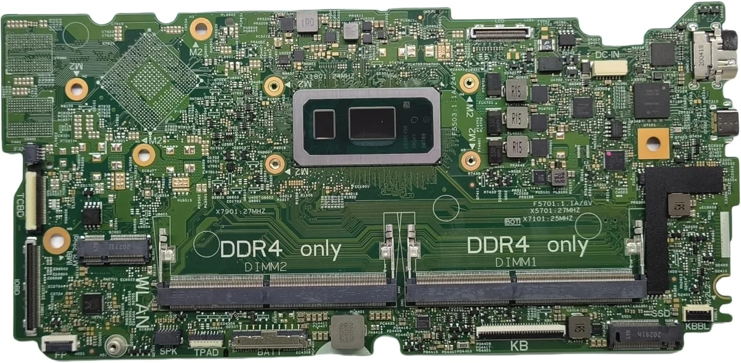مادربرد جایگزین لپ تاپ JEDI15/17 CML MB 18806-1 برای Dell Inspiron 7591 2-in-1 با پردازنده i5-10210U شماره قطعه 0D0JY6 D0JY6