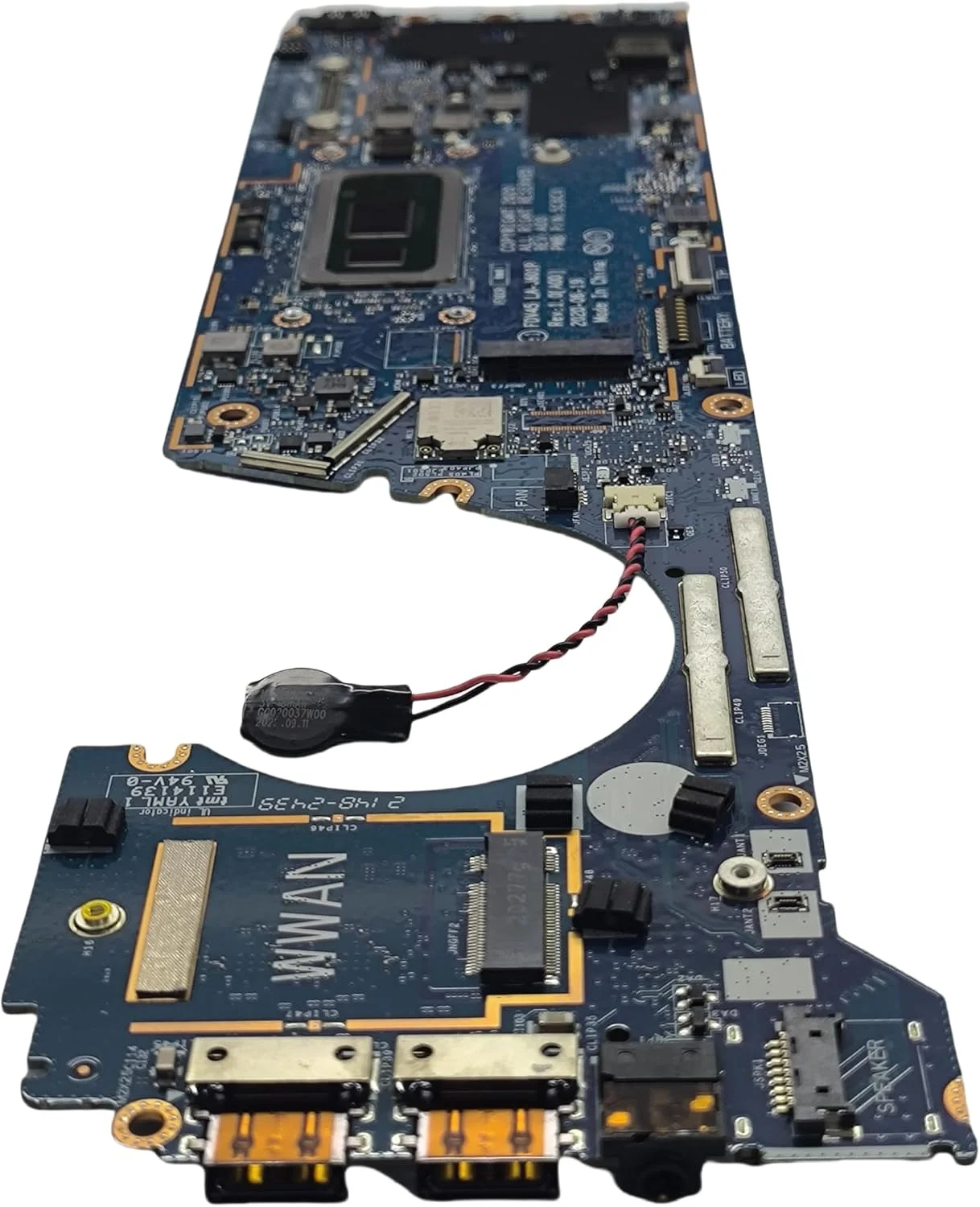 مادربرد جایگزین لپ تاپ مدل FDV45 LA-J601P برای DELL Latitude 7410 Chrome، پردازنده i5-10310U، رم 16 گیگابایت، شماره قطعه 0F7232 F7232 مادربرد جایگزین لپ تاپ مدل FDV45 LA-J601P برای DELL Latitude 7410 Chrome، پردازنده i5-10310U، رم 16 گیگابایت، شماره قطعه 0F7232 F7232