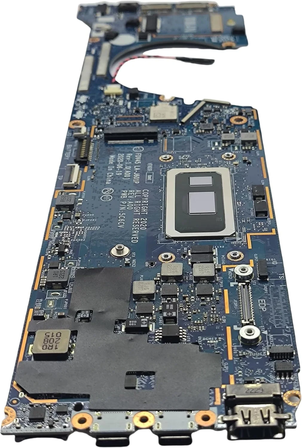 مادربرد جایگزین لپ تاپ مدل FDV45 LA-J601P برای DELL Latitude 7410 Chrome، پردازنده i5-10310U، رم 16 گیگابایت، شماره قطعه 0F7232 F7232 مادربرد جایگزین لپ تاپ مدل FDV45 LA-J601P برای DELL Latitude 7410 Chrome، پردازنده i5-10310U، رم 16 گیگابایت، شماره قطعه 0F7232 F7232