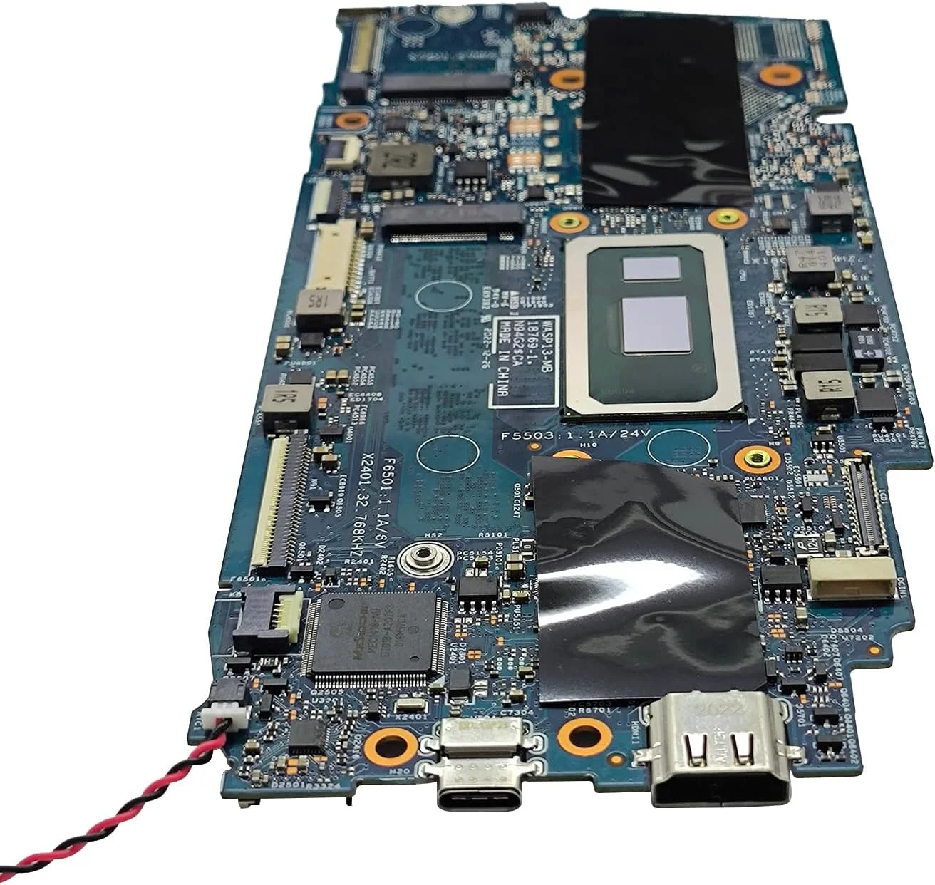 مادربرد جایگزین لپ تاپ WASP 13-MB 18769-1 برای Dell Inspiron 5391، برد سیستم با پردازنده I5-10210U و 8 گیگابایت رم، شماره قطعه 0MJWKP MJWKP مادربرد جایگزین لپ تاپ WASP 13-MB 18769-1 برای Dell Inspiron 5391، برد سیستم با پردازنده I5-10210U و 8 گیگابایت رم، شماره قطعه 0MJWKP MJWKP