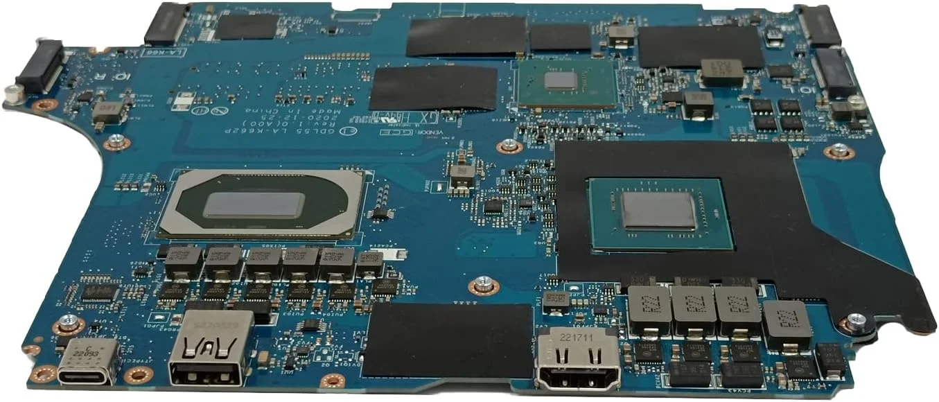 مادربرد جایگزین برای دل G15 5510 مدل GDL55 LA-K662P، پردازنده i5-10200H، کارت گرافیک RTX 3050 4GB، شماره قطعه 03FM5H 3FM5H مادربرد جایگزین برای دل G15 5510 مدل GDL55 LA-K662P، پردازنده i5-10200H، کارت گرافیک RTX 3050 4GB، شماره قطعه 03FM5H 3FM5H