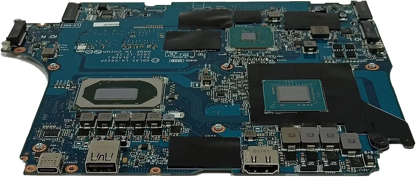 مادربرد جایگزین برای دل G15 5510 مدل GDL55 LA-K662P، پردازنده i5-10200H، کارت گرافیک RTX 3050 4GB، شماره قطعه 0FK7C3 FK7C3 مادربرد جایگزین برای دل G15 5510 مدل GDL55 LA-K662P، پردازنده i5-10200H، کارت گرافیک RTX 3050 4GB، شماره قطعه 0FK7C3 FK7C3