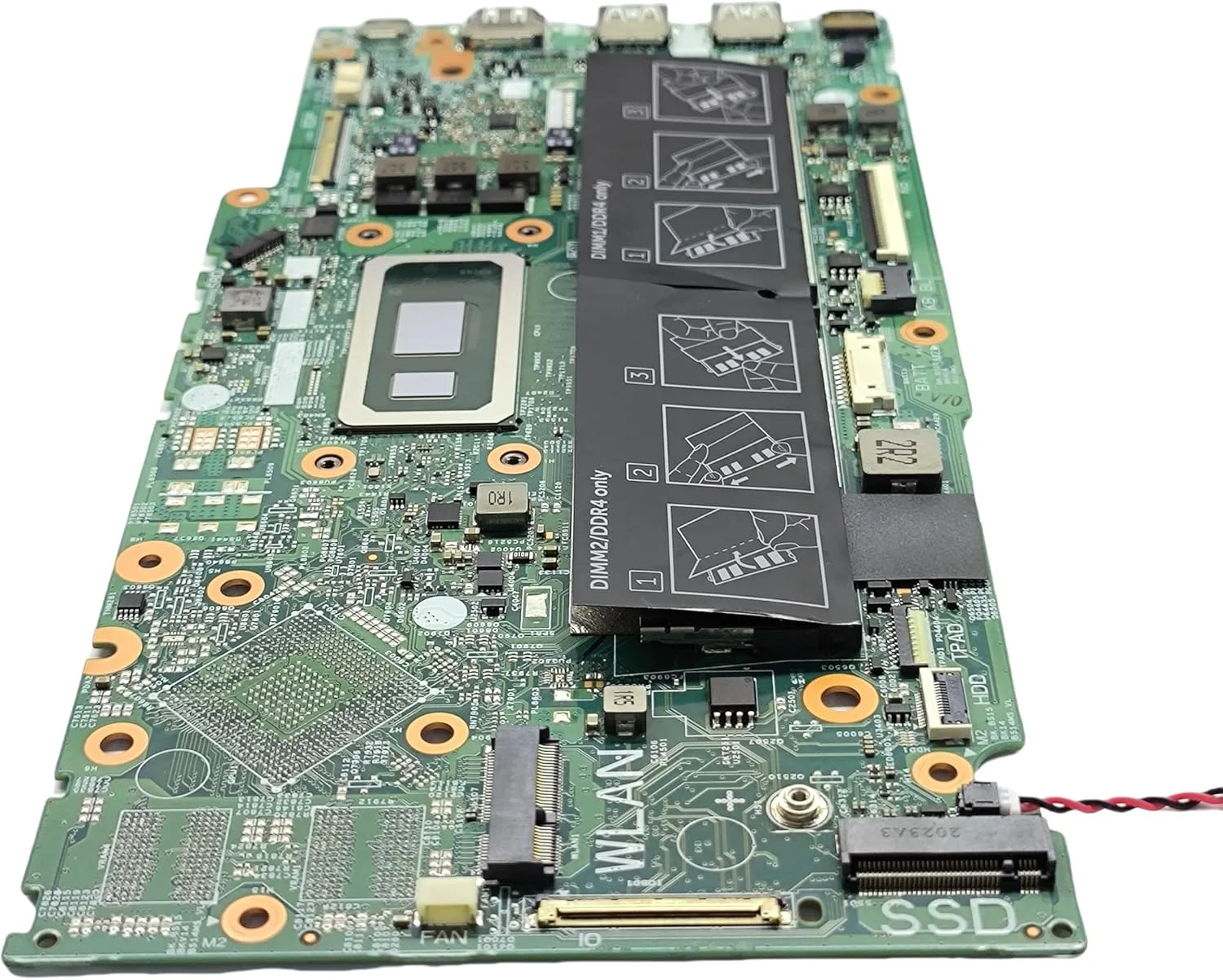 مادربرد جایگزین لپ تاپ مدل Bucky/BenSolo WHL/CNL 17859-1 برای Dell Inspiron 5591 2-in-1، پردازنده i5-10210U، شماره قطعه 03XWXY 3XWXY