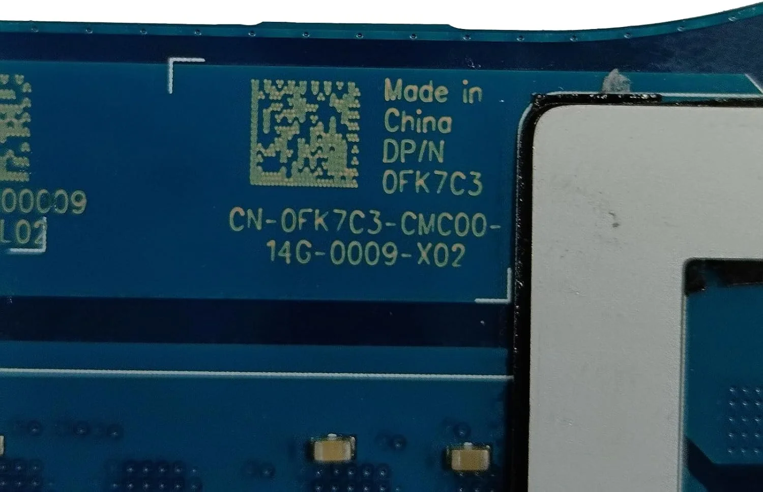 مادربرد جایگزین برای دل G15 5510 مدل GDL55 LA-K662P، پردازنده i5-10200H، کارت گرافیک RTX 3050 4GB، شماره قطعه 0FK7C3 FK7C3 مادربرد جایگزین برای دل G15 5510 مدل GDL55 LA-K662P، پردازنده i5-10200H، کارت گرافیک RTX 3050 4GB، شماره قطعه 0FK7C3 FK7C3