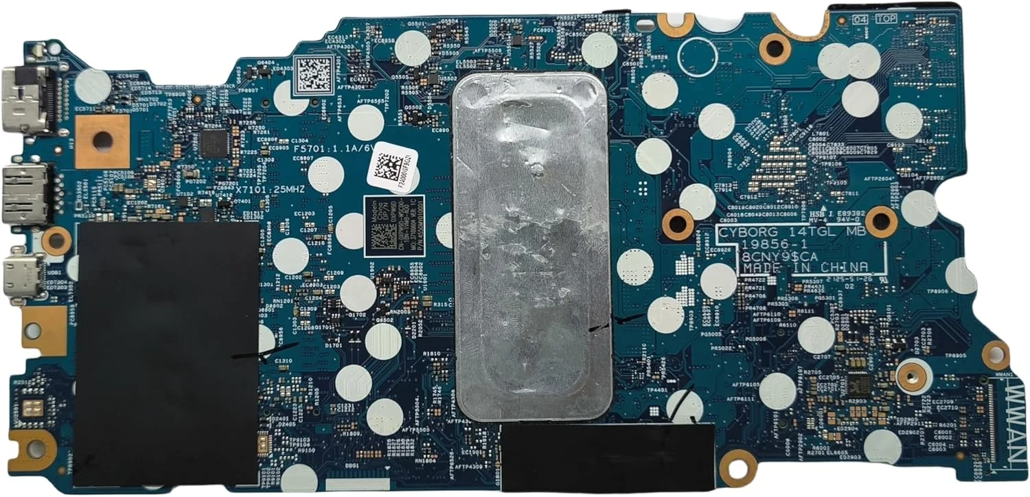 مادربرد جایگزین لپ تاپ Cyborg 14TGL 19856-1 برای Dell Inspiron 5418، برد سیستم i3-1125G4، شماره قطعه 0XPW9D XPW9D