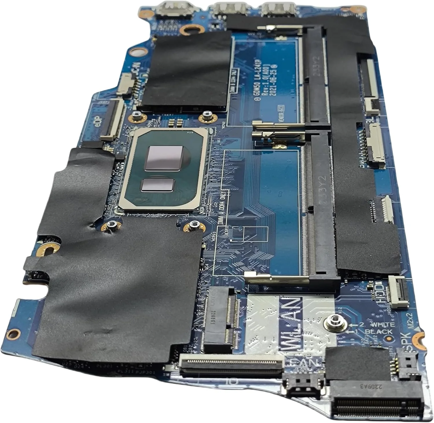 مادربرد جایگزین لپ تاپ GDM50 LA-L241P برای Dell Vostro 15 3510، برد سیستم پردازنده i3-1115G4 مدل 0XF2RM XF2RM